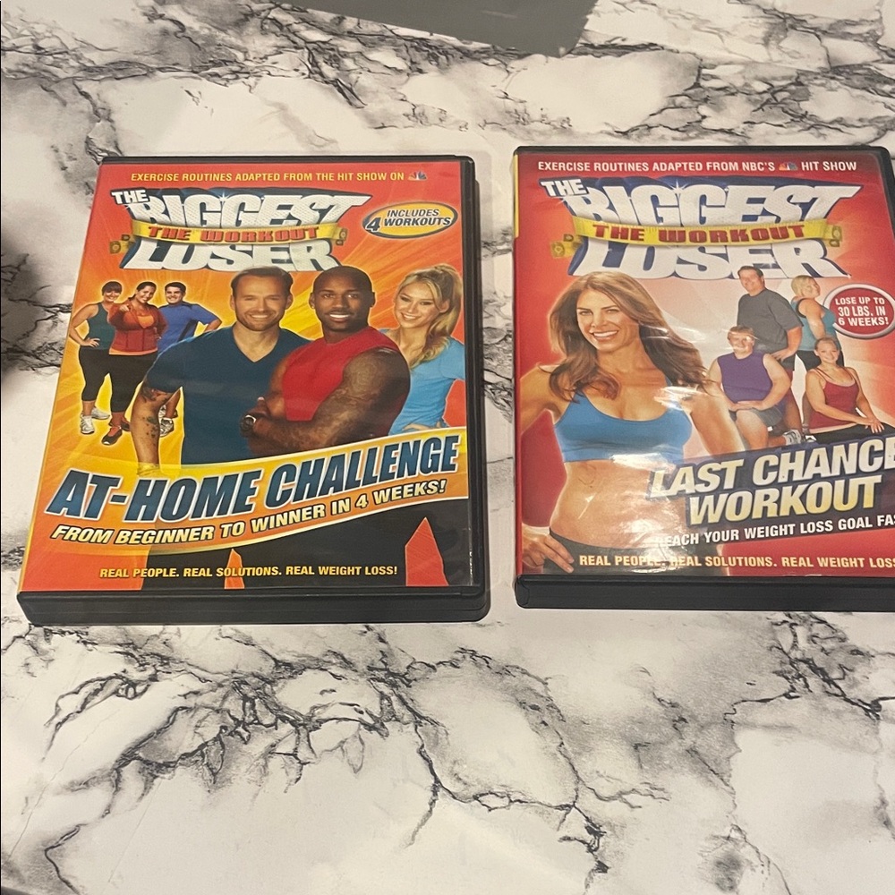 The Biggest Loser Workout DVDs you get both DVDs